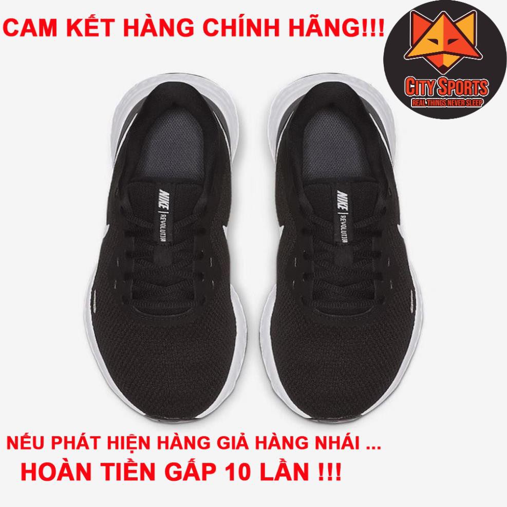 [Free Ship] Giày thể thao chính hãng Nike Revolution 5  BQ3204 003 [CAm kết chính hãng fake 1 đền 10]