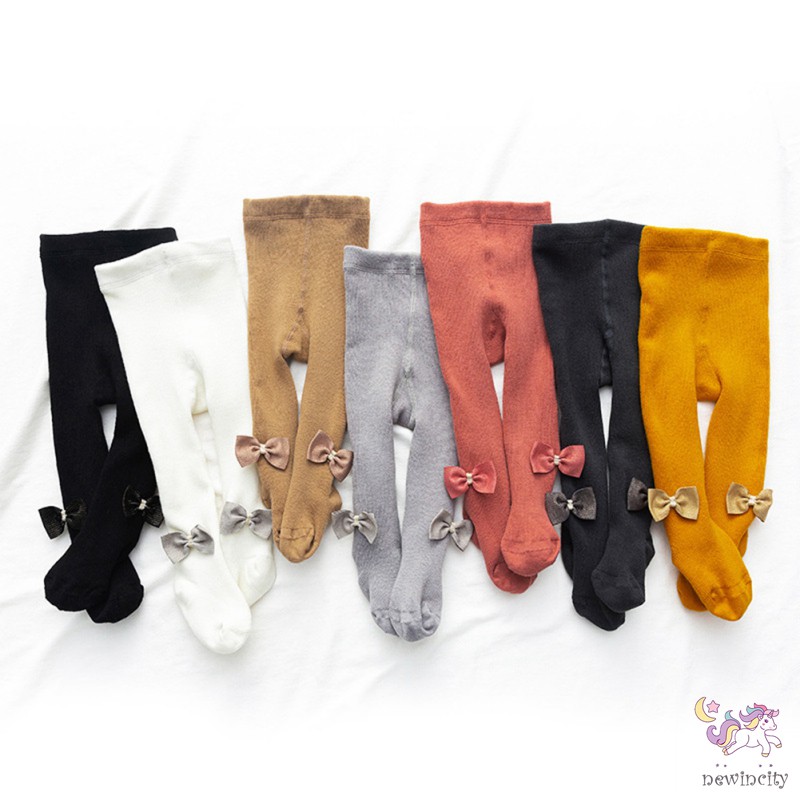 Quần Legging Thắt Nơ Phong Cách Hàn Quốc Cho Bé Gái