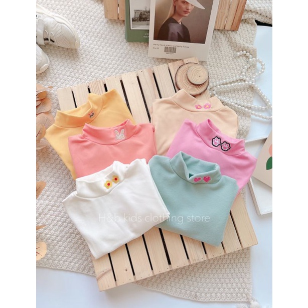 [8-16kg] Áo giữ nhiệt chất liệu zip nhà HB kids