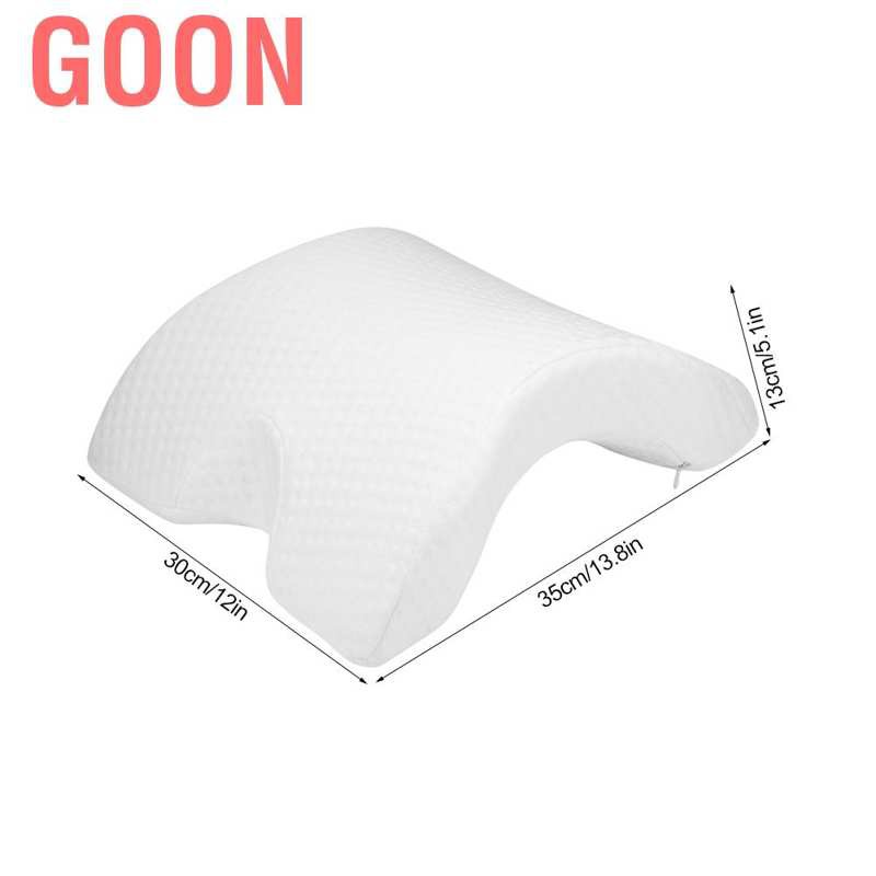 GOON Gối Cổ Chữ U Hình Bộ Xương Cho Cặp Đôi