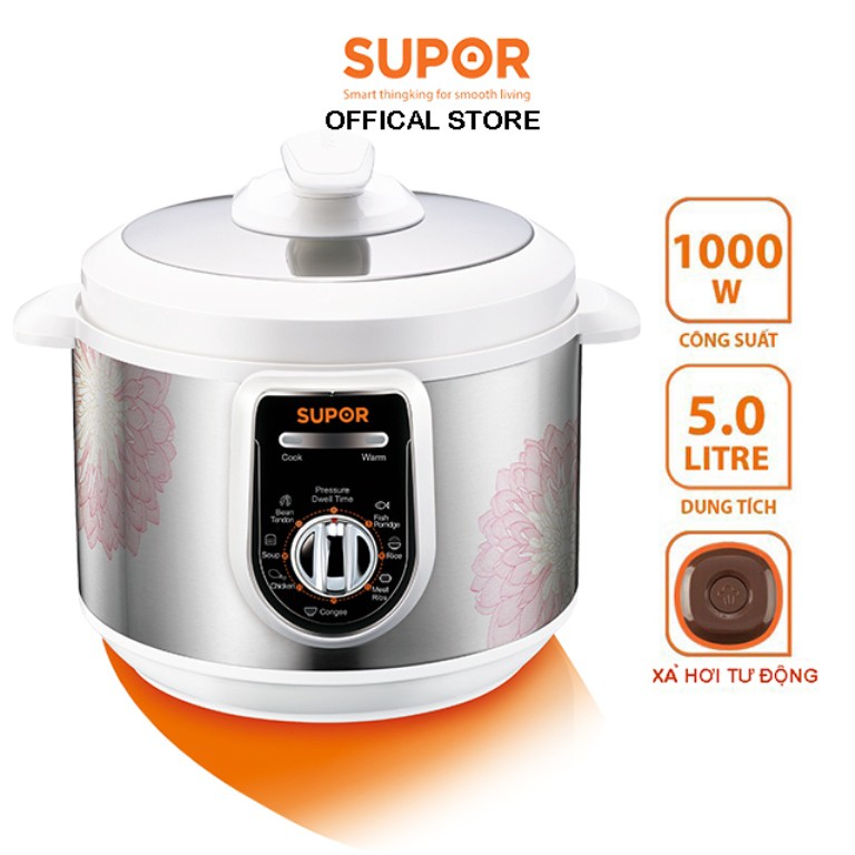 Nồi áp suất Supor SPC50YA310VN 5L