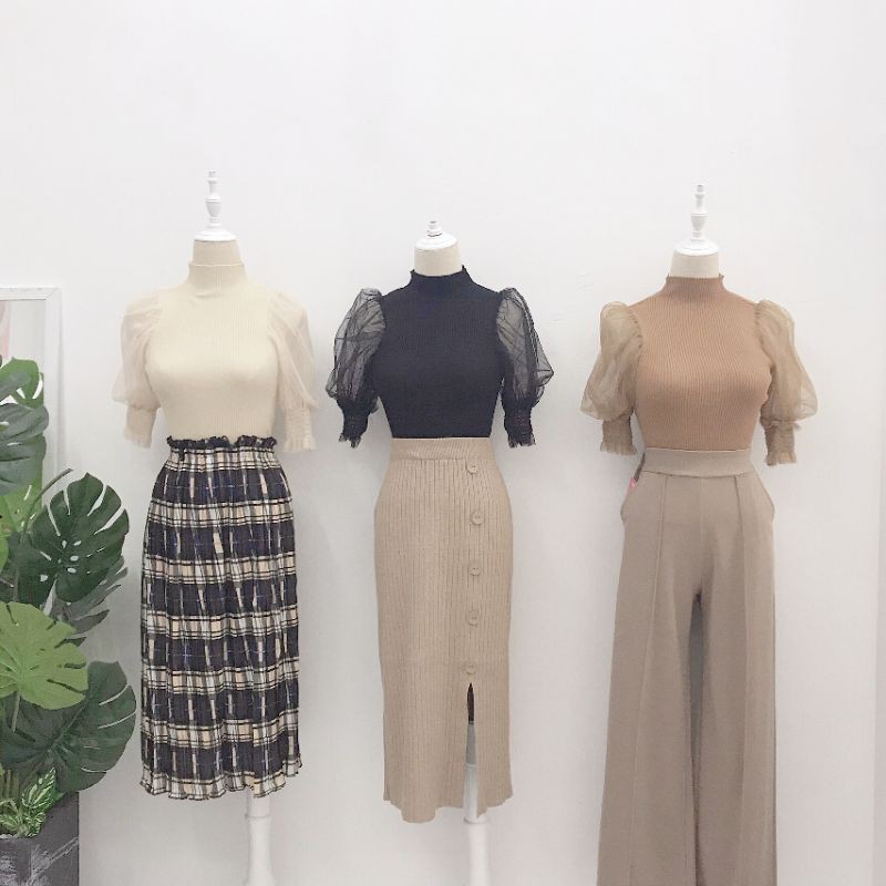 ❄ Trang phục mùa đông ❄ Áo váy kiểu voan nữ thiết kế (inbox để chọn màu)