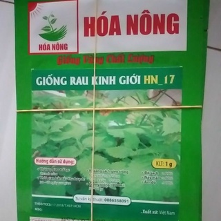 hạt giống rau kinh giới Hóa Nông 1g