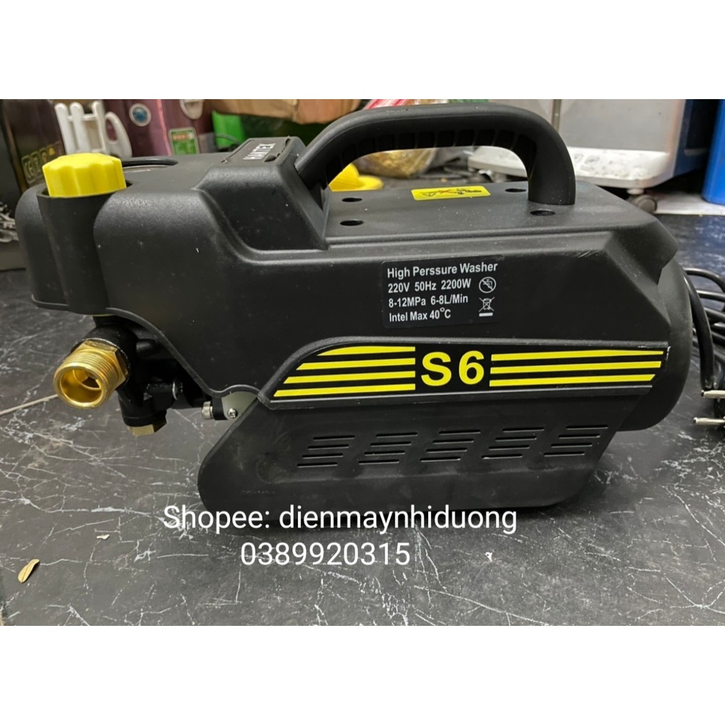 Máy rửa xe gia đình Hantex S6