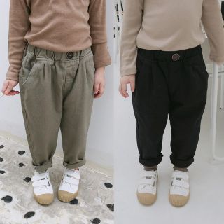 Quần baggy thô bé gái