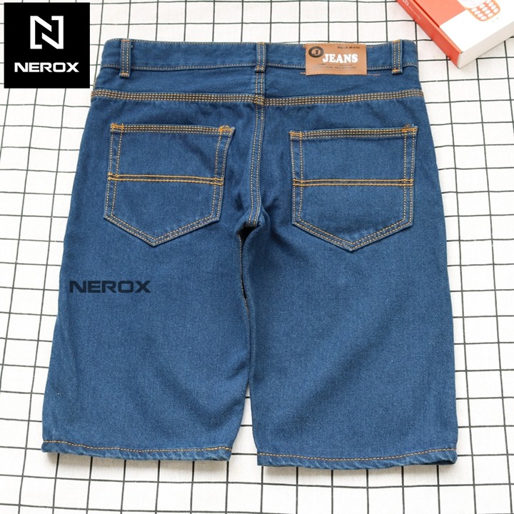 Combo 3 quần short jean nam vải đẹp 3 màu Xanh Đen, Xanh Đậm, Xanh Nhạt, NER - QSJ - CB3 - 161 | quần shorts nam – NEROX | BigBuy360 - bigbuy360.vn