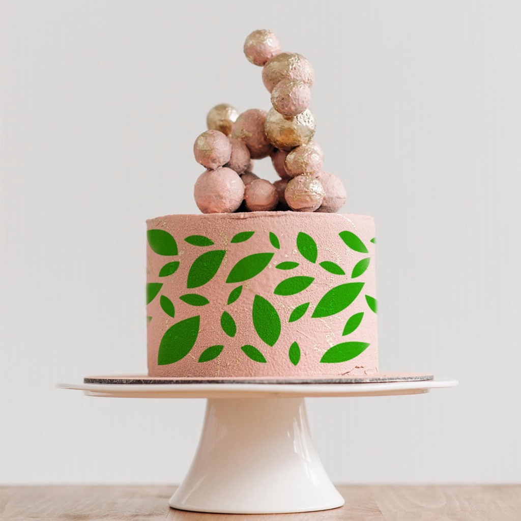 Khuôn Tạo Họa Tiết Trang Trí Bánh DIY Bằng Lúa Mạch