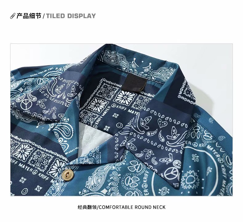 Áo Sơ Mi Ngắn Tay Phong Cách Nhật Bản Dành Cho Cả Nam Và Nữ