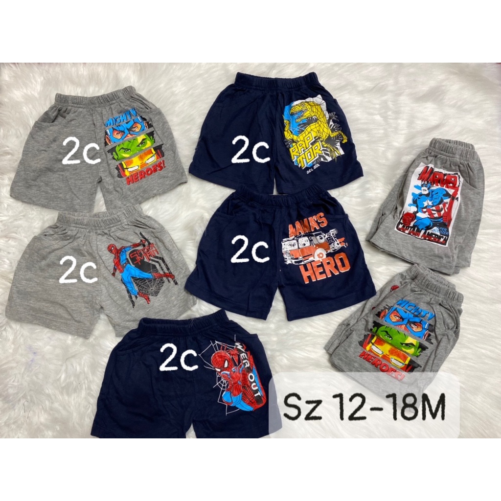 Quần Thun Cotton size 1-5T,Quần Ngắn Place Cho Bé Trai