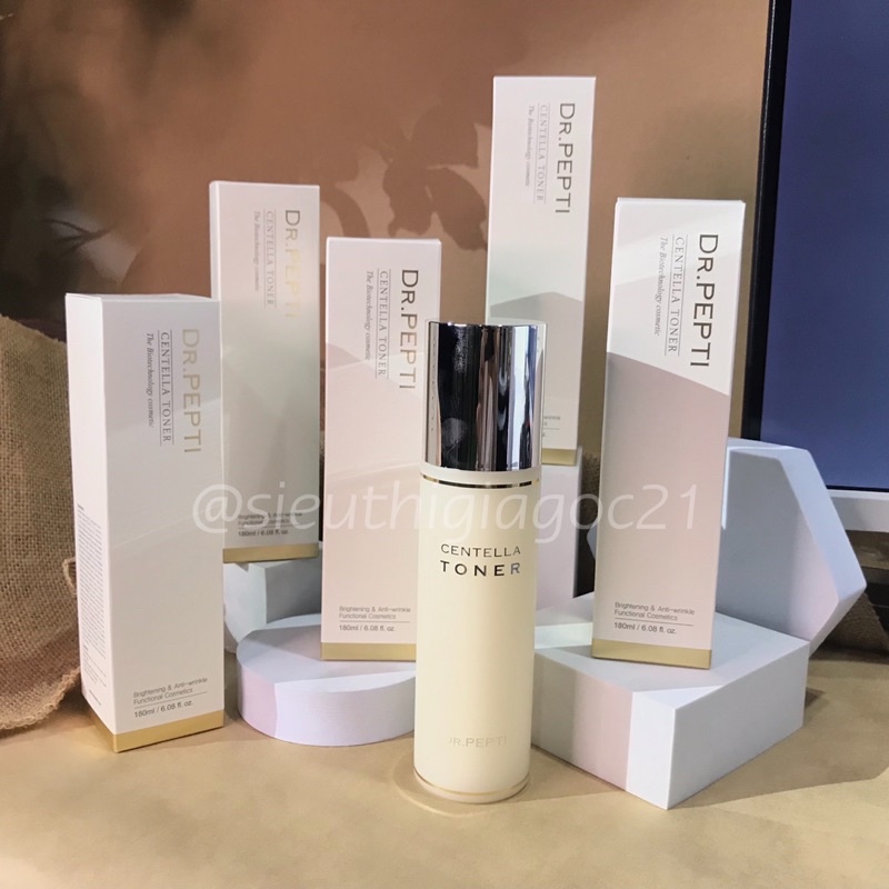 Nước hoa hồng căng bóng da Dr.Pepti Centella Toner | BigBuy360 - bigbuy360.vn