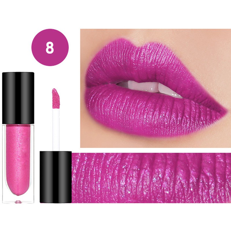 Starry Sky Lipgloss Waterproof Non-stick Shimmering Long-lasting Lip Glaze Liquid Lipstick