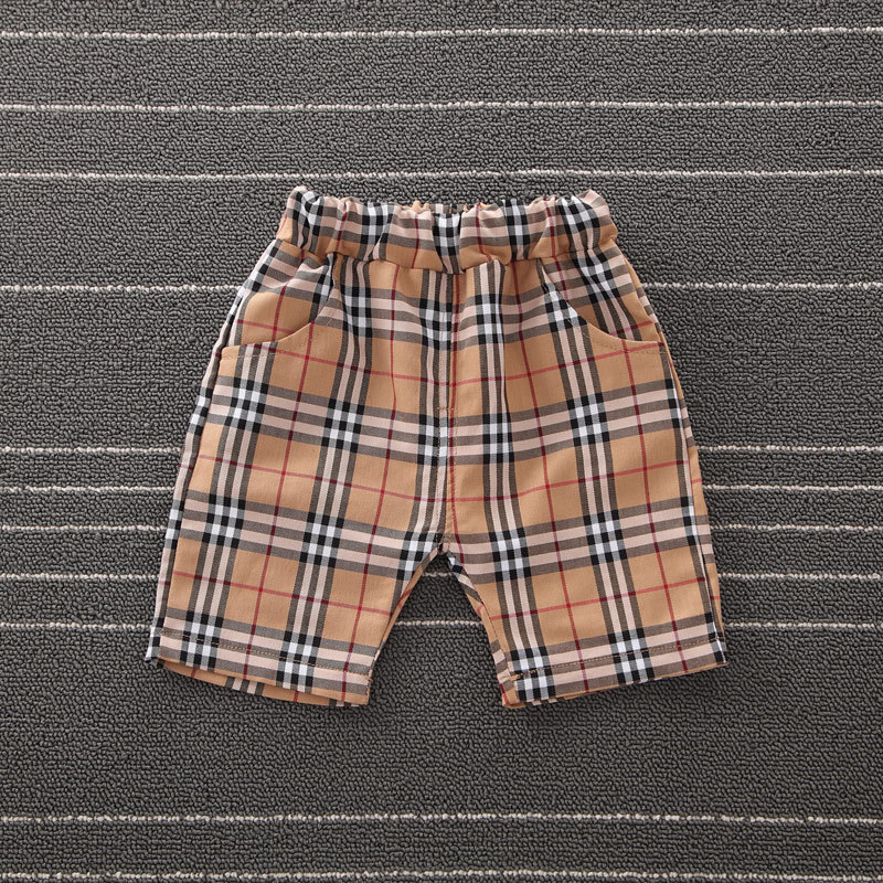 BURBERRY Set Áo Sơ Mi Và Quần Dài Thời Trang Hàn Quốc Đáng Yêu Cho Bé Trai Dễ Thương