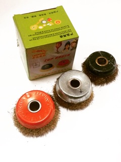 Chổi đánh rỉ bằng máy hình nón