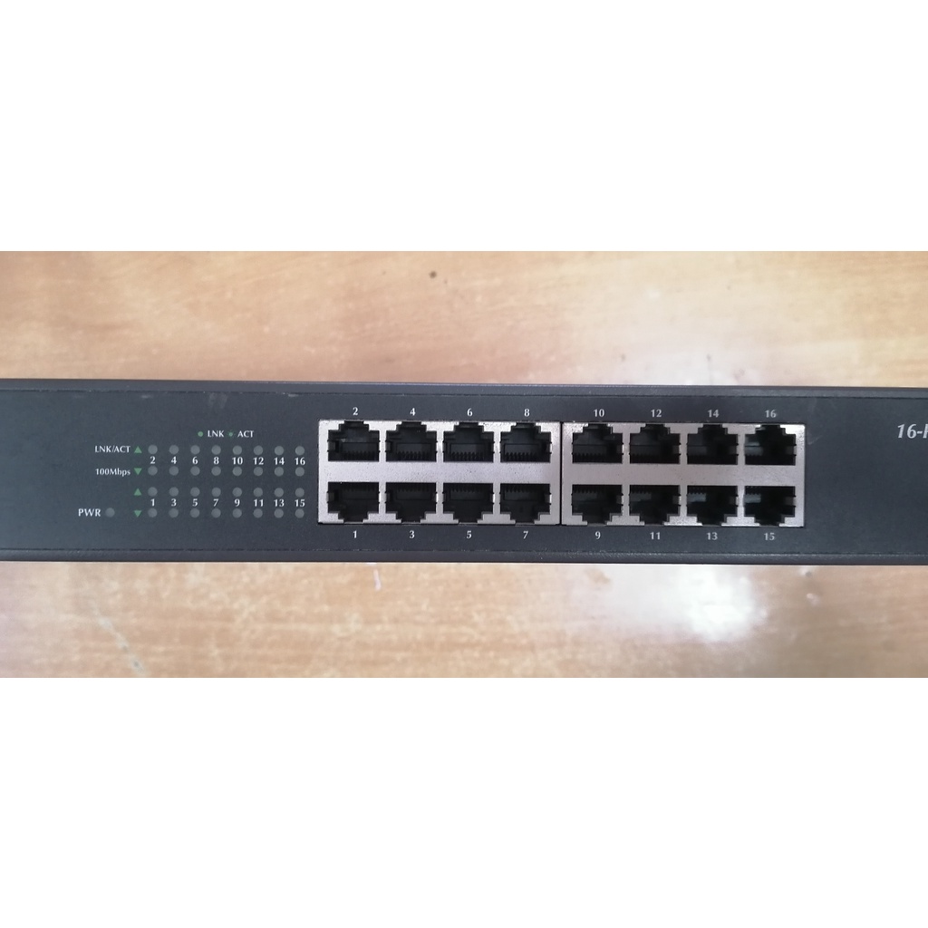 Switch Planet 16 Cổng GSW-1601 và 24 Cổng GSW-2401 10/100/1000Mbps Gigabit Ethernet - Hàng Chính Hãng (Cũ).