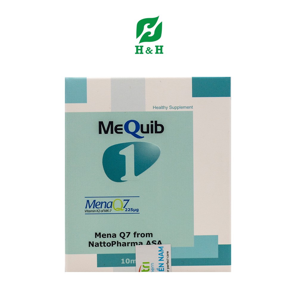 MeQuib 1 10ml - Bổ sung vitamin D3 và vitamin K2 cho trẻ