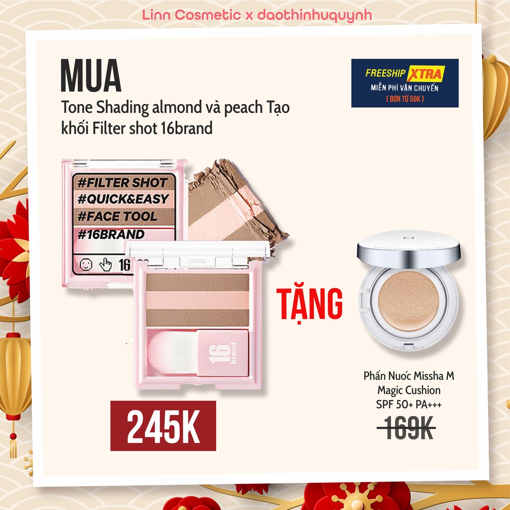 Phấn Tạo Khối Và Highlight 16brands