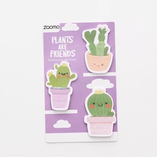 Note xương rồng bộ 3 size lớn