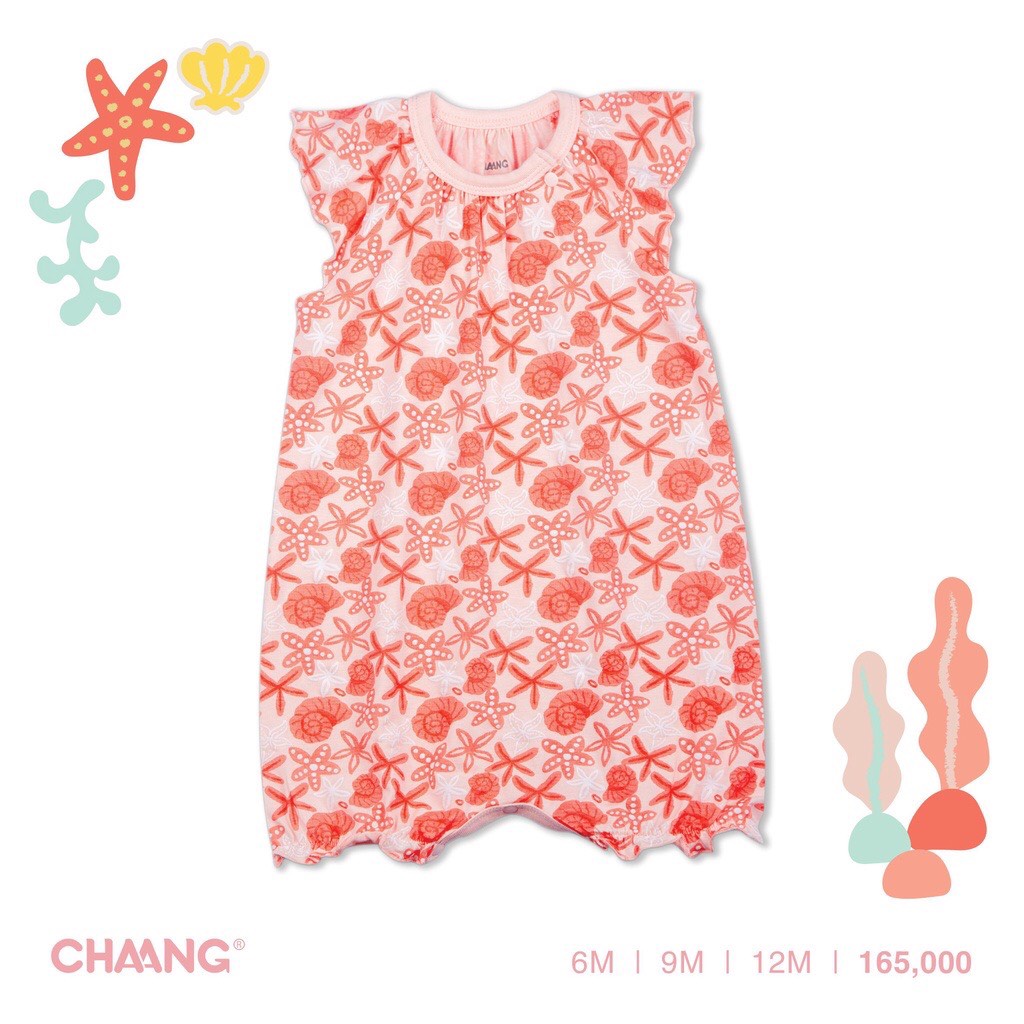 Chaang bộ body cộc tay cúc vai cho bé, chất cotton cho bé từ 3 tháng đến 12 tháng SS2022D01