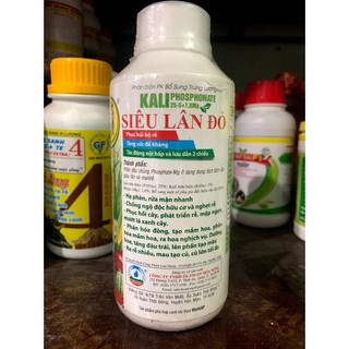 Siêu lân đỏ + kali (Phân bón)