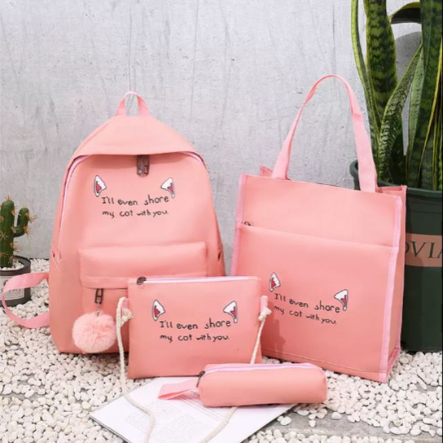 🌼 Set Balo 4 món 🌼
