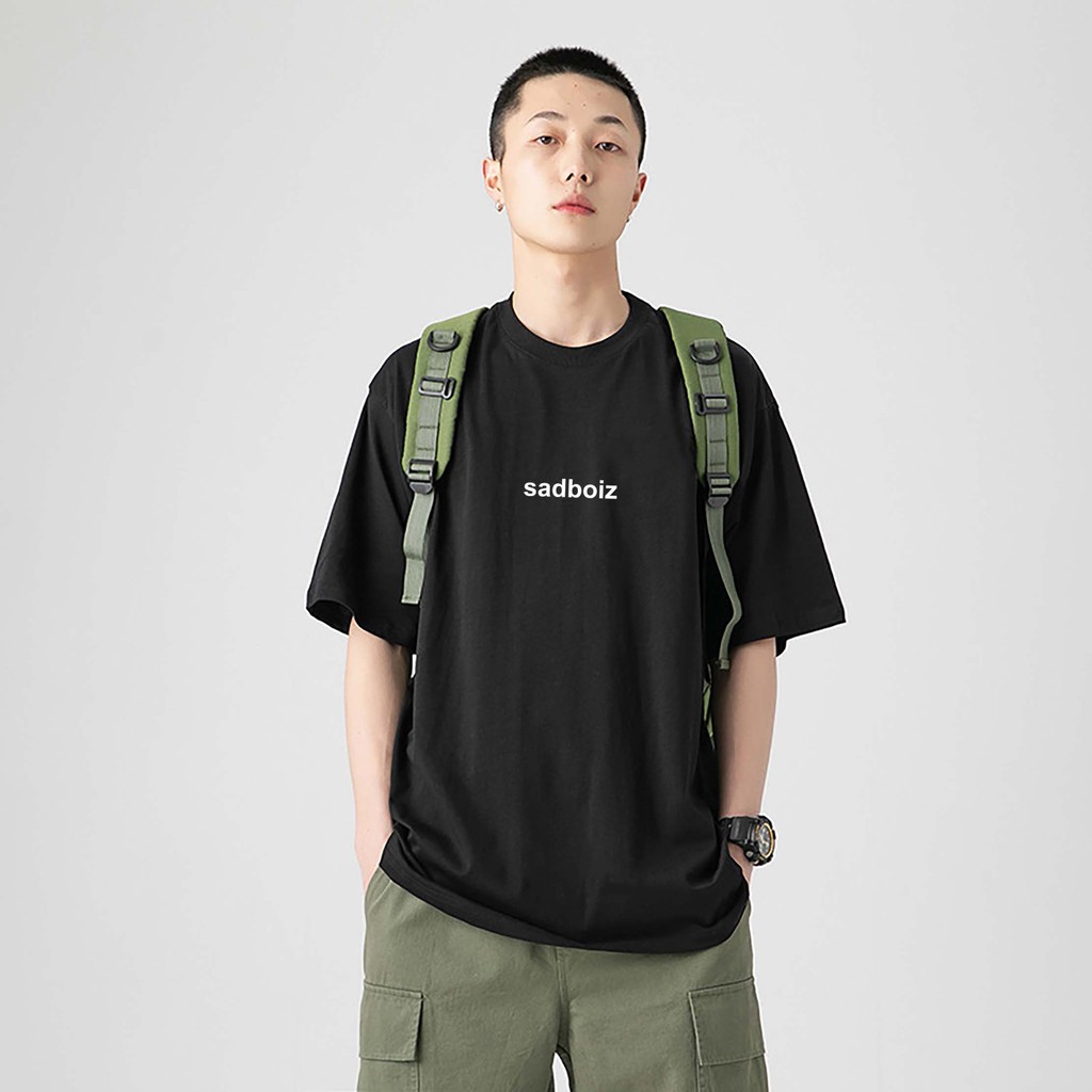 Áo thun nam nữ tay lỡ Zmin, dáng Unisex form rộng phong cách ulzzang - U004