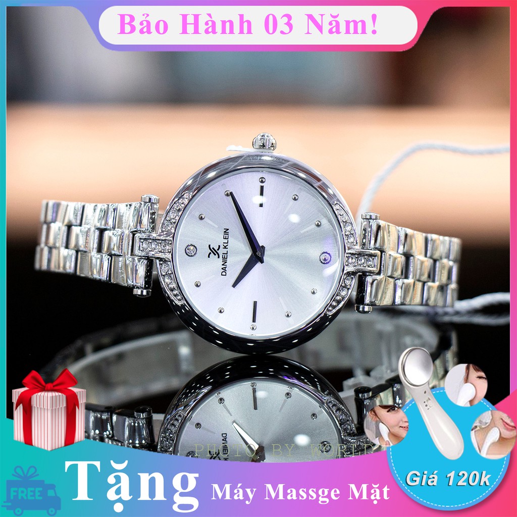 Đồng Hồ Nữ Daniel Klein DK.1.12320 [ Chính Hãng Full Box ] Kính Mineral - Chống Nước - Chống Xước - Dây Da Cao Cấp