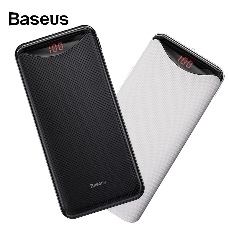 [Mã ELMS05 giảm 5% đơn 300k]Pin dự phòng Baseus có đèn pin cho iPhone 11 Pro 10000mAh