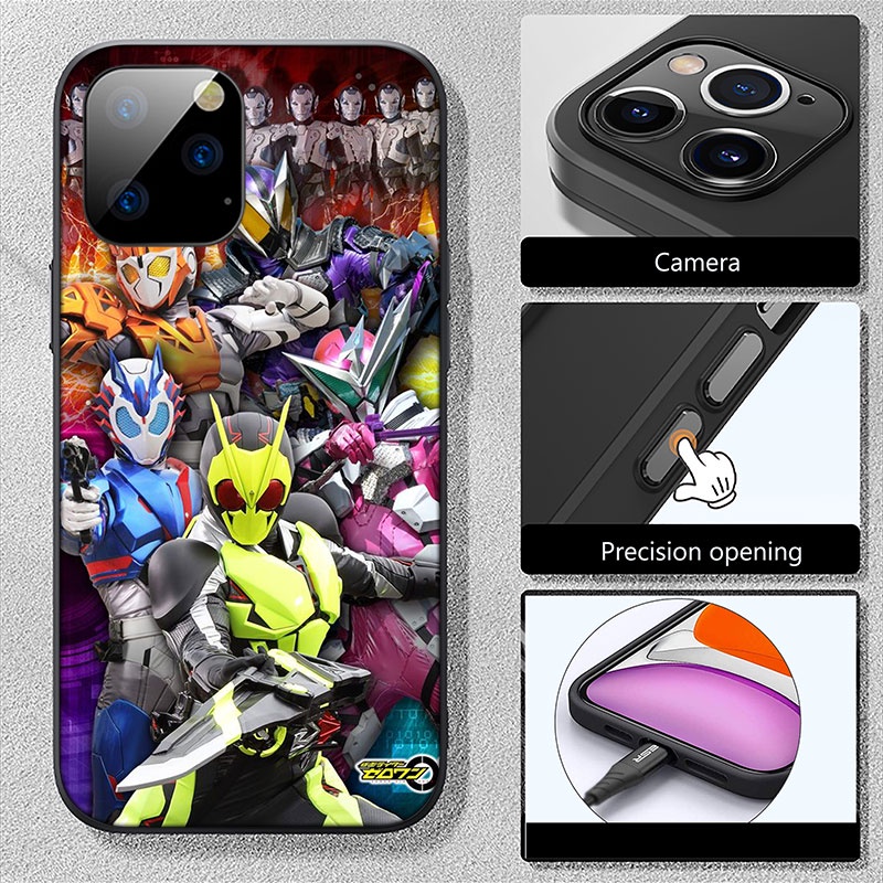 Ốp Điện Thoại Họa Tiết Kamen Rider Cho iPhone 5 5S 6 6S 7 8 11 Pro Max Plus SE XR AI54