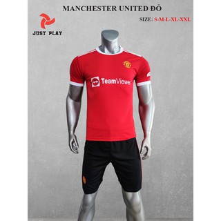 Quần áo đá banh MU - Manchester United  - Vải thun lạnh thoáng mát