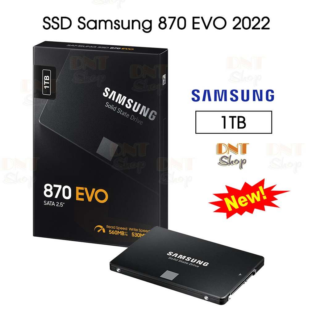 Ổ cứng SSD Samsung 860 EVO 1TB 2.5-Inch SATA III Chính Hãng - BH 5 Năm 1 Đổi 1