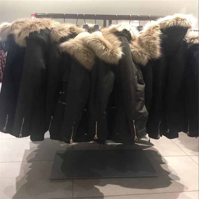 Áo parka lót lông