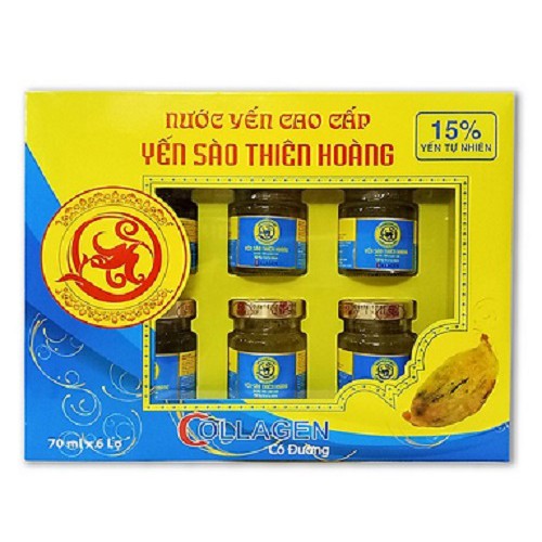 COMBO 3 HỘP Yến Thiên Hoàng 15% yến tổ cao cấp MIX VỊ