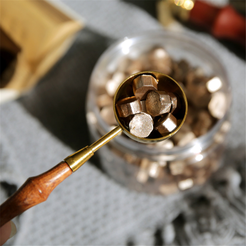 Muỗng Gỗ Có Tay Cầm Phong Cách Retro