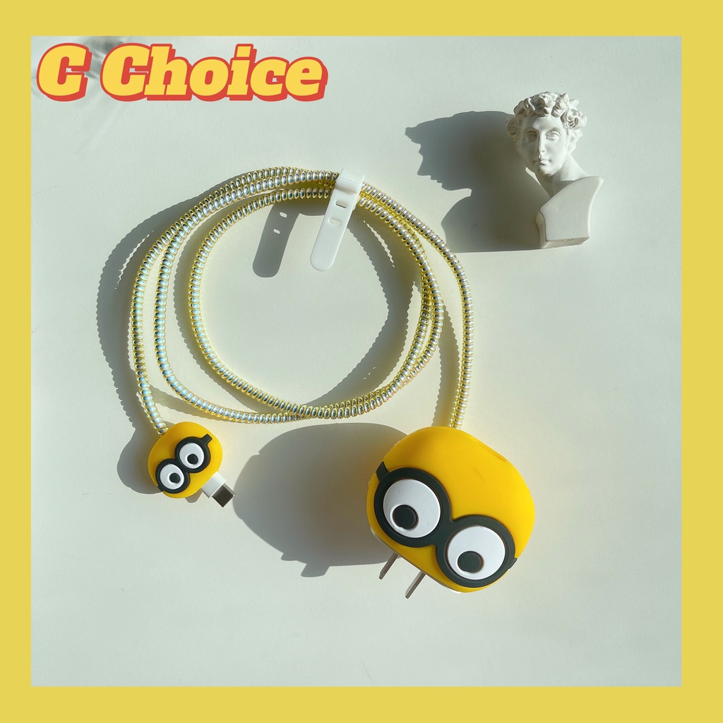 Phụ Kiện Bảo Vệ Đầu Sạc Điện Thoại 18w 20w compatible for iphone 11 12 13promax air 4 mini 6 pro 11 12.9