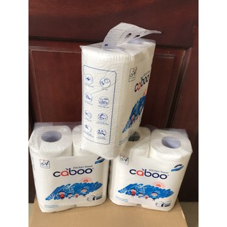 CaBoo Khăn giấy bếp đa năng 2 cuộn (2 lớp)