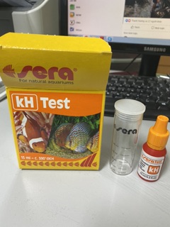 Test Sera nồng độ KH của nước