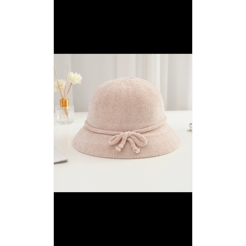 mũ nhung tuyết nữ đẹp