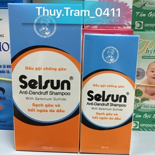 Dầu gội sạch gàu,nấm Selsun