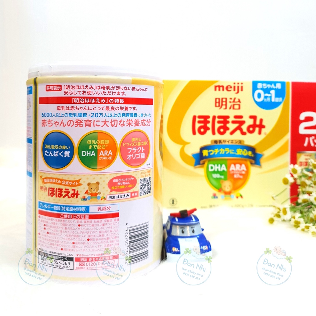 Sữa MEIJI Nội Địa Nhật Giúp Bé Khỏe Mạnh Phát Triển Toàn Diện Lon 800g