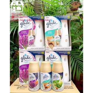 [HÀNG NEW] Máy Xịt Thơm Phòng Tự Động GLADE Đủ Mùi Hàng Chuẩn Chính Hãng