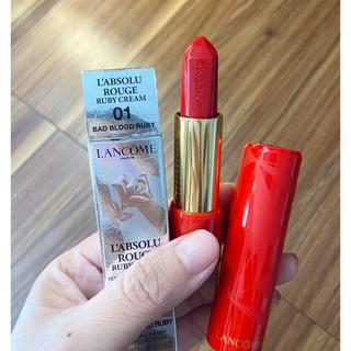 Son Lancome chính hãng Mỹ 01 Bad Blood Ruby