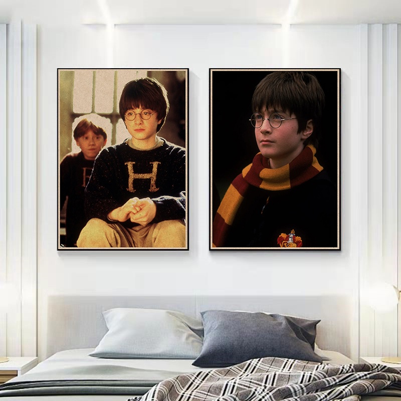 Giấy Dán Tường Phong Cách Harry Potter Và the Sorcerer 'S Stone Cổ Điển Trang Trí Quán Bar / Phòng Khách MS: 319