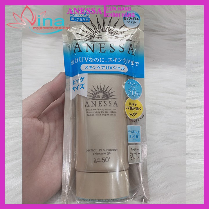 Kem Chống Nắng Anessa Perfect UV Sunscreen Skincare Gel SPF50+ PA++++ 90ml