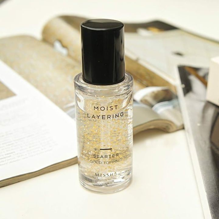 Kem lót dưỡng ẩm Missha Moist Layering Starter Gold Topping 30ml | BigBuy360 - bigbuy360.vn