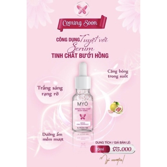 SERUM TINH CHẤT BƯỞI HỒNG MYÔ