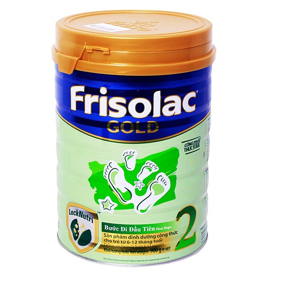 Sữa bột Frisolac Gold Số 2 900g