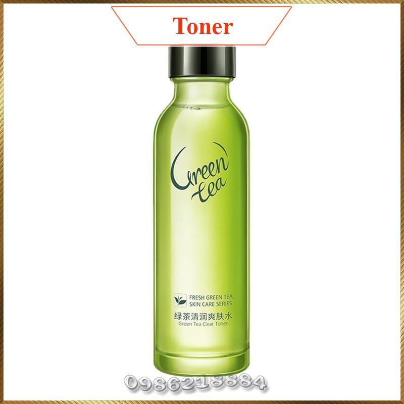 Nước hoa hồng Tràm Trà LAIKOU Green Tea Refreshing Toner làm sạch sâu ngăn ngừa mụn LGT1