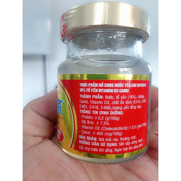Yến sào hộp quà có 12% yến thật Skynest gồm 6 hủ 70ml, sản phẩm cao cấp bổ sung dinh dưỡng | BigBuy360 - bigbuy360.vn