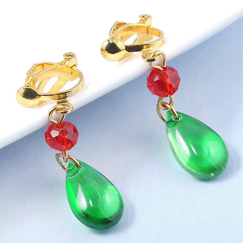 Bông Tai Hình Giọt Nước Hoá Trang Howl