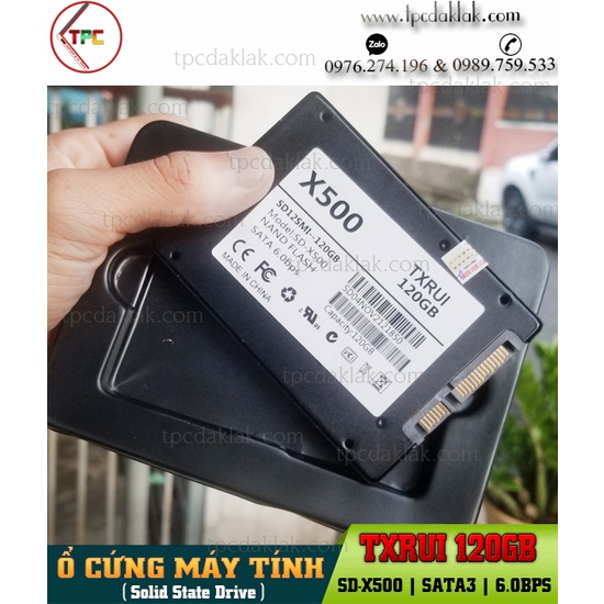 Ổ cứng SSD 2.5-Inch 120GB TXRUI SD-X500 | Ổ cứng máy tính 2.5" SSD 120GB X500 TXRUI Sata3 | BigBuy360 - bigbuy360.vn